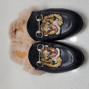 Tiger Fur Loafers